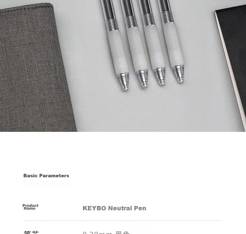 [Back to School Essential] KACO Stationery 0.5mm Black Gel Pen, Retractable Pen, Classic Bullet Tip Signing Pen, Office Writing Pen, 10 Pens/Box, K11 14