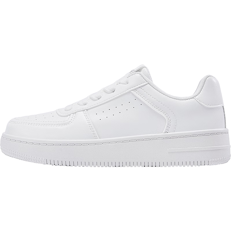 DAPHNE Women's White Sneakers for Spring And Autumn, Breathable Comfortable Sports Shoes, Fashionable Versatile Thick-Soled Skateboard Shoes, Beige, Size 38