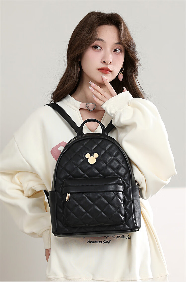 Disney Mickey Mouse Backpack, Women's Handbag Gift Box Set, Birthday Present for Girls, Day Gift for Female Friends 21