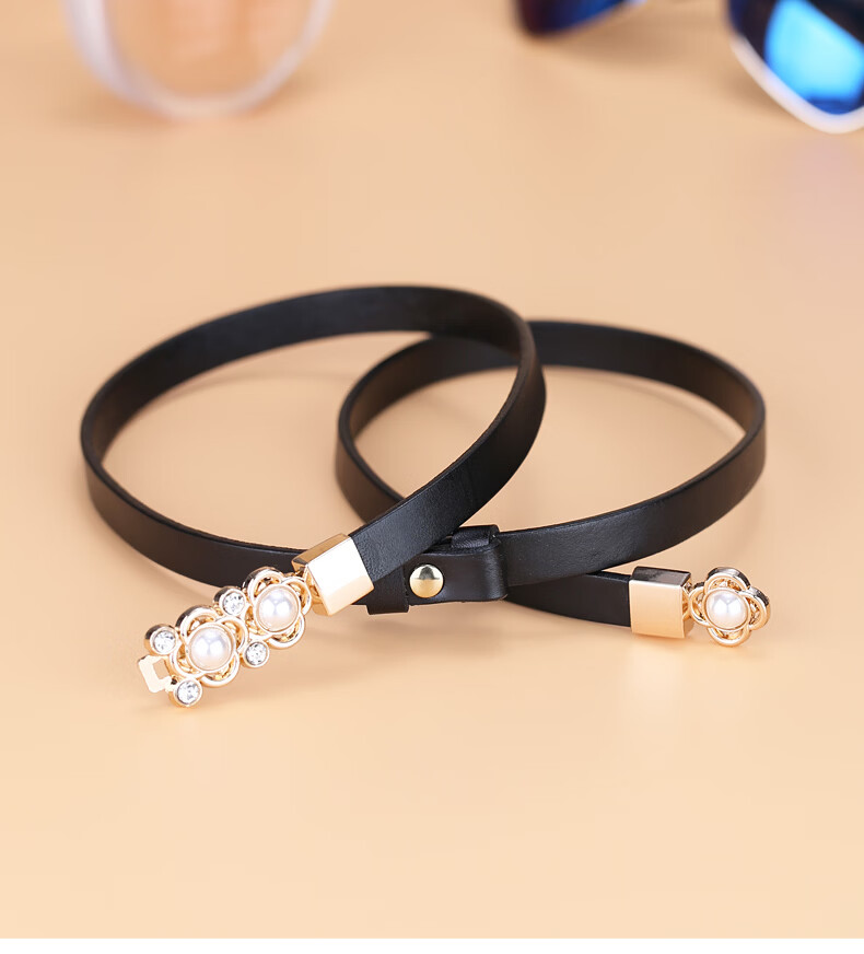 Viney Women's Genuine Leather Belt Decorative Waistband for Skirts and Sweaters Casual Stylish Birthday Gift 14