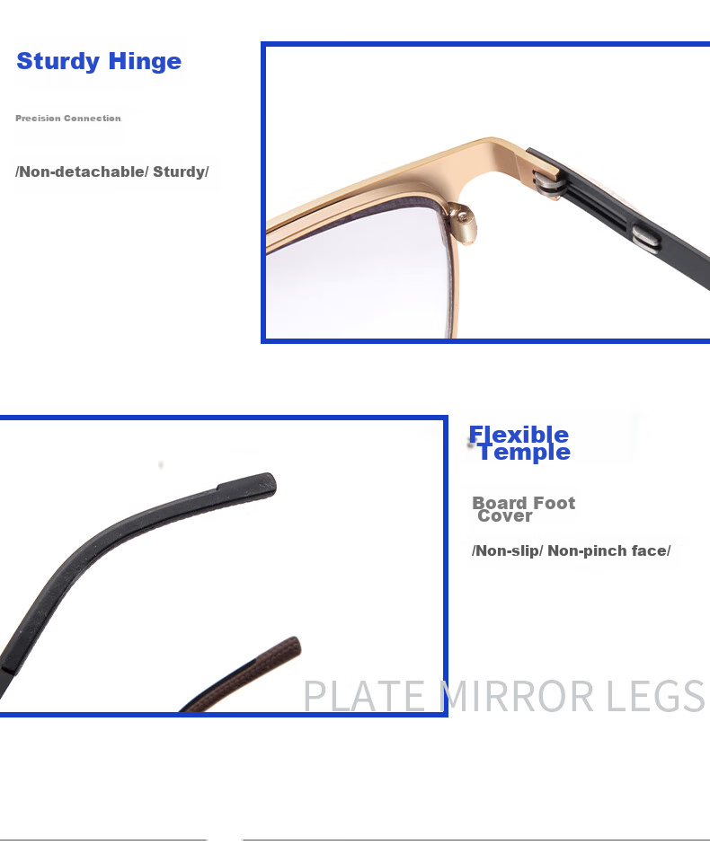 Nianqingtai High-Definition Comfortable Unisex Glasses for Elderly with Single Vision, Ultra-Light Imported Anti-Blue Light Reading Glasses D672 + 150 Degrees 12