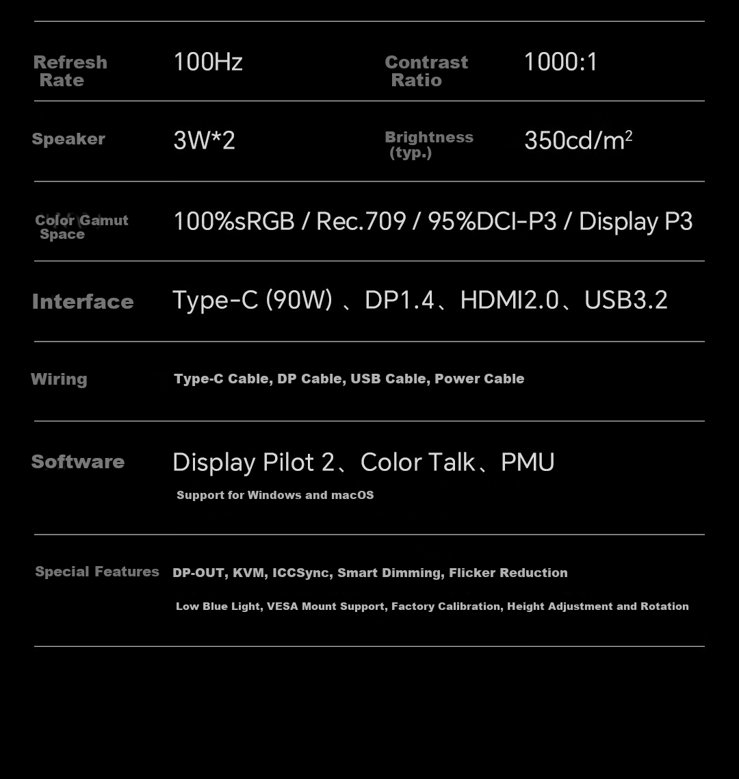 BenQ PD2706QN, 27-Inch 2K 100Hz HDR, Type-C Power Supply, Dual P3 Color Mode, Full-Chain Color Accuracy Design And Photo Editing Computer Monitor 26