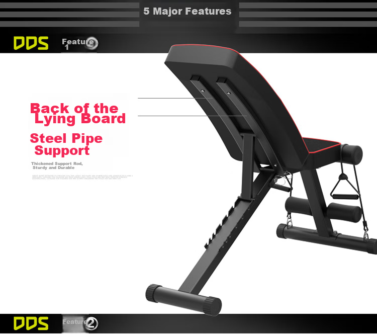 DDS Multifunctional Dumbbell Bench Fitness Equipment Home Gym Chair Bench Press Sit-Up Exercise Equipment DDS1217 4
