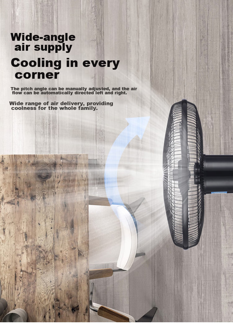 SAST Fan/wall Fan/18-Inch Five-Blade/wall Fan/electric Fan/AC Fixed Frequency/dining Room Dormitory Commercial High-Volume Fan FB-309 10