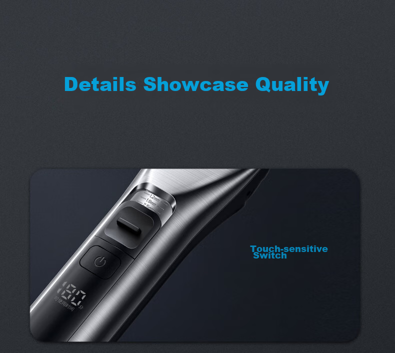 FLYCO Electric Hair Clipper FC5916, Professional Smart Electric Trimmer for Adults And Children, Home-Use Hair Cutting Scissors, Self-Haircut Tool, Barbering Equipment, Men's Holiday Gift 26