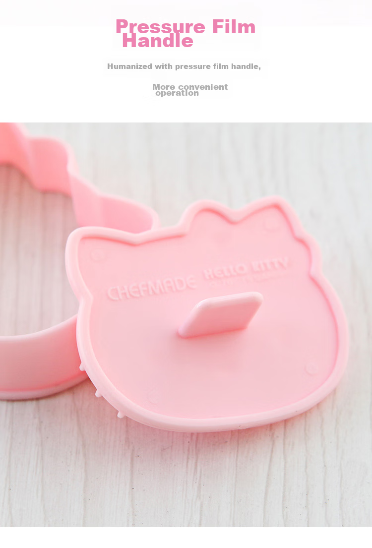 Xuechu KT Watermelon-Shaped Cute Cartoon Steamed Bun, Layer Cake, Biscuit And Cookie Mold Set of Four Pieces 4