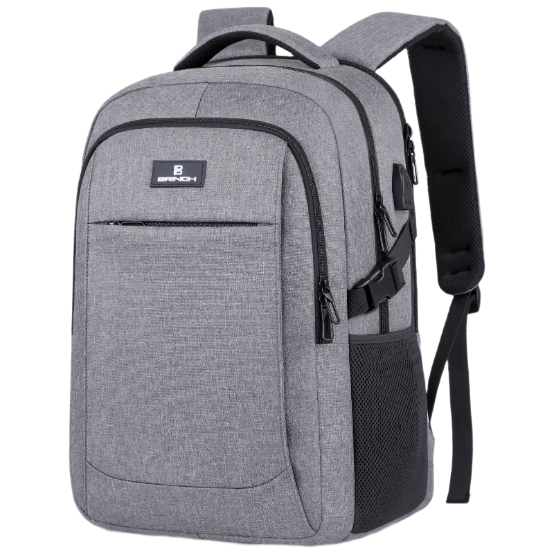 BRINCH Laptop Backpack, 17/17.3 Inch, Shockproof, for Business Trips And Commuting, Large Capacity Schoolbag