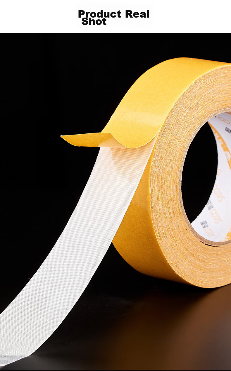Sitoo Double-Sided Tape, Strong Adhesive, High Viscosity, Fabric-Based Tape, Waterproof Mesh Double-Sided Tape, Traceless Adhesive, Carpet Fixation Tape, Spring Festival Couplets, 30mm*20m, 3C Digital All-Net Low Price 11