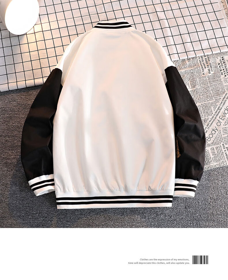NASA MARVEL Official Jacket for Men, Spring And Autumn Outerwear, American Baseball Style, Casual Trendy Fashion, Versatile Couple Outfit 9
