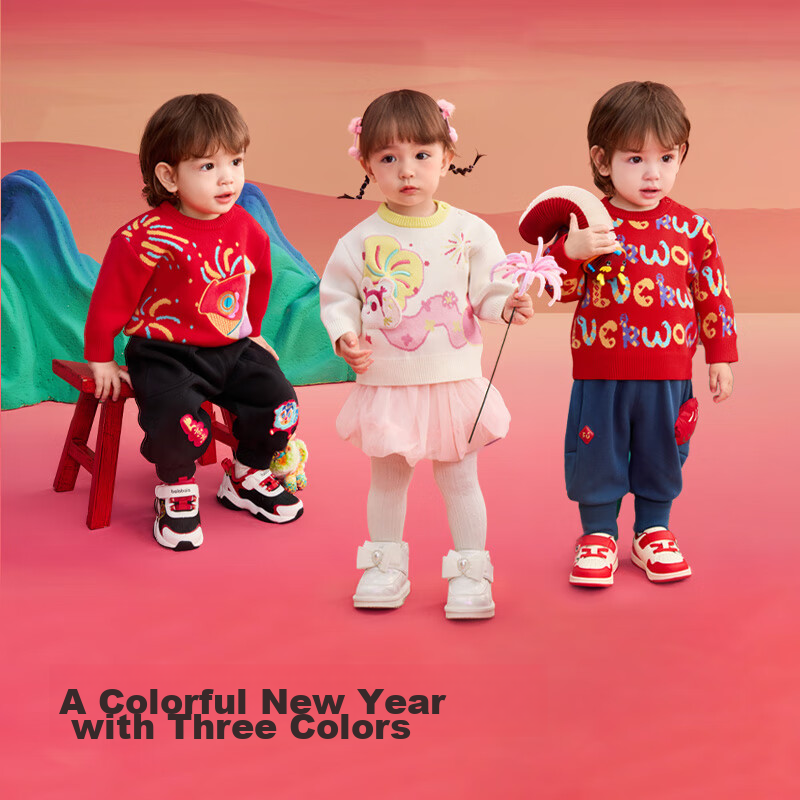 BALABALA Children's Clothing, Baby Sweater Knitwear, Boys And Girls Spring Outfit, Cute Baby Clothes for Kids