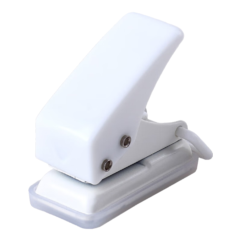 KedeYou Single Hole Punch Manual Press Mini Small Round Hole DIY Hand Puncher for A4 Paper and Cards