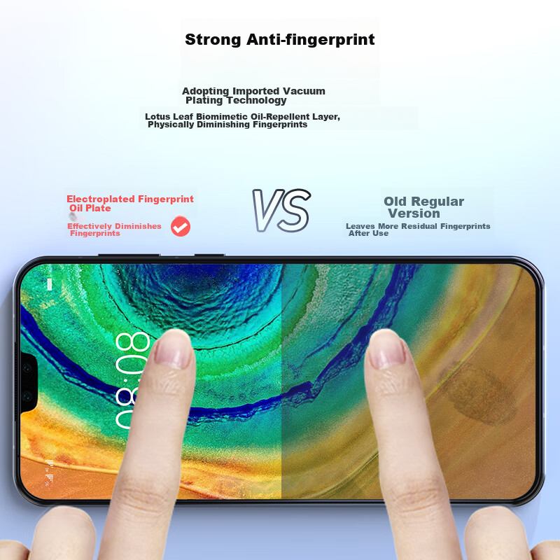 Защитное стекло LLUNC для HUAWEI Mate30 5G, полноэкранное, HD, прозрачное, противоударное, ультратонкое, антиотпечатки пальцев