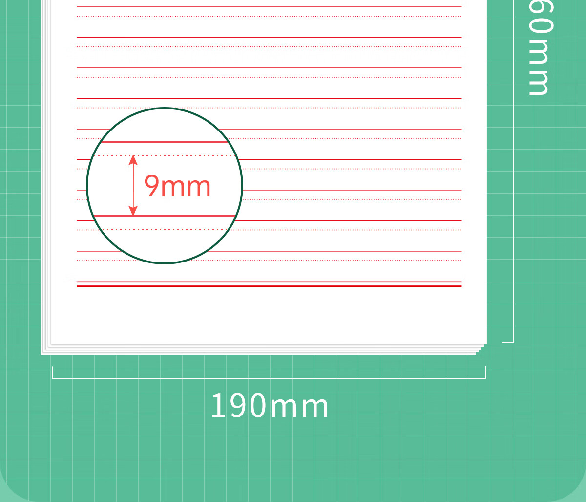 Liupintang Letter Paper, Application Form, Party Membership Application, College Student Notebook, Simple Writing Paper, Double-Lined Letter Paper, Specialized Paper, Horizontal Lined Paper, Thick Material Handwriting Paper 6