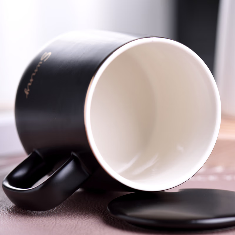 ZARVYRELAXED Premium Gift Box Ceramic Warm Cup, Constant Temperature Cup, Smart Heating And Insulation Coffee Cup, Business Office Gift Water Cup 5