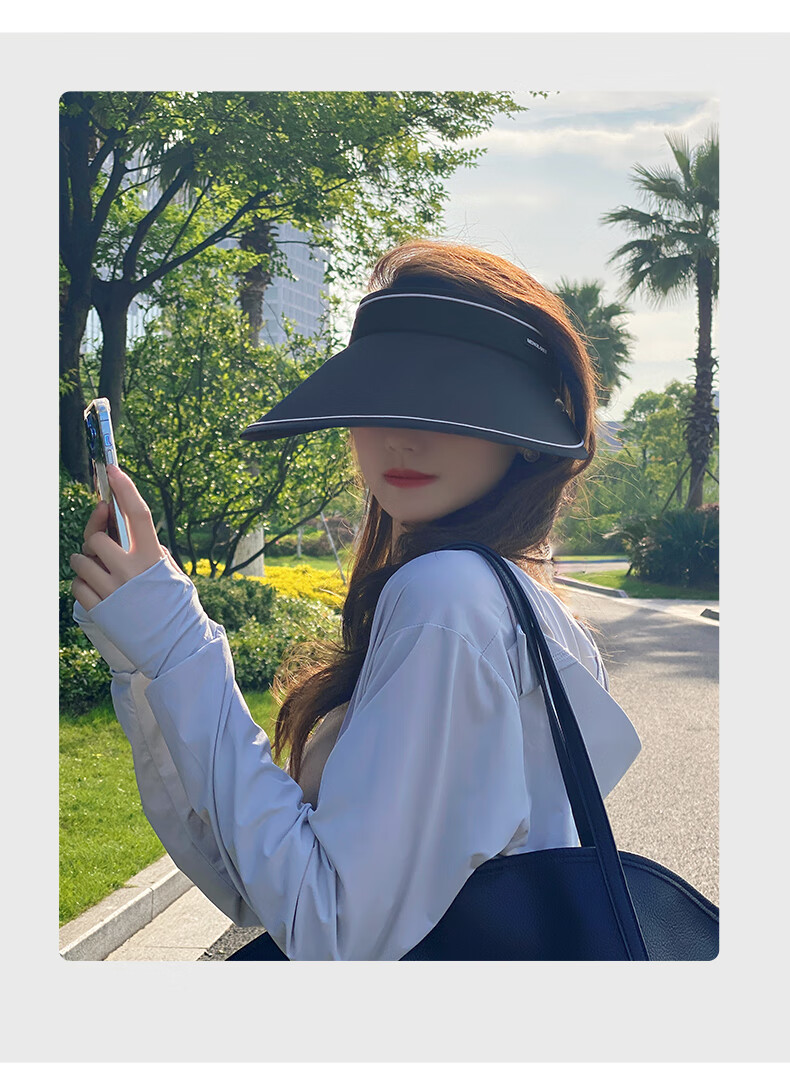 XUEXIMAN Strong UV Protection Sun Hat for Women, Summer Wide Brim Face-Covering Visor Hat 13