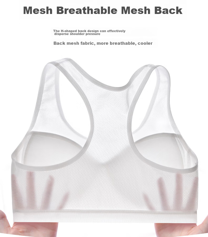 Ailier&ouluola High School Girl Bra, Sports Bra for Running, Quick-Drying And Breathable, for 16-18 Year Old Middle School Students, Underwear, Size 75B 8