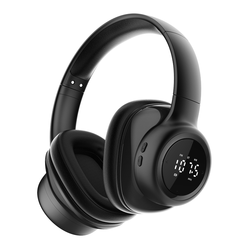 Deli English CET-4/6 Listening Headphones, Exam-Specific Adjustable Frequency Wireless Bluetooth Headphones, for CET-4/6 And 46-Level Campus Radio Listening Test, Postgraduate Entrance Exam, Black
