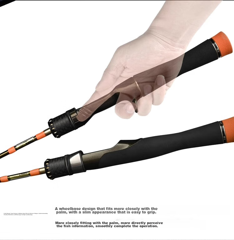 CRONY Autumn Stream 2nd Generation UL Ultra-Soft Action Lure Rod, Micro-Ejecting Bass Rod, Micro-Gun Handle, 1.83 Meters, C602L 10
