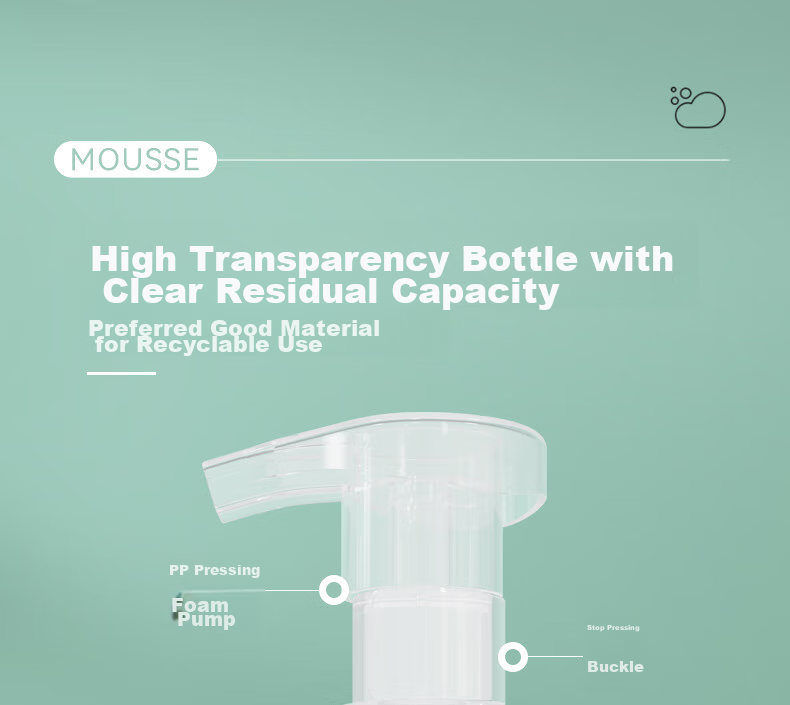 Chense Foaming Bottle, Foam Hand Soap Dispenser, Pump Mousse Bottle, Shampoo And Shower Gel Empty Bottle, Foaming Bottle 8