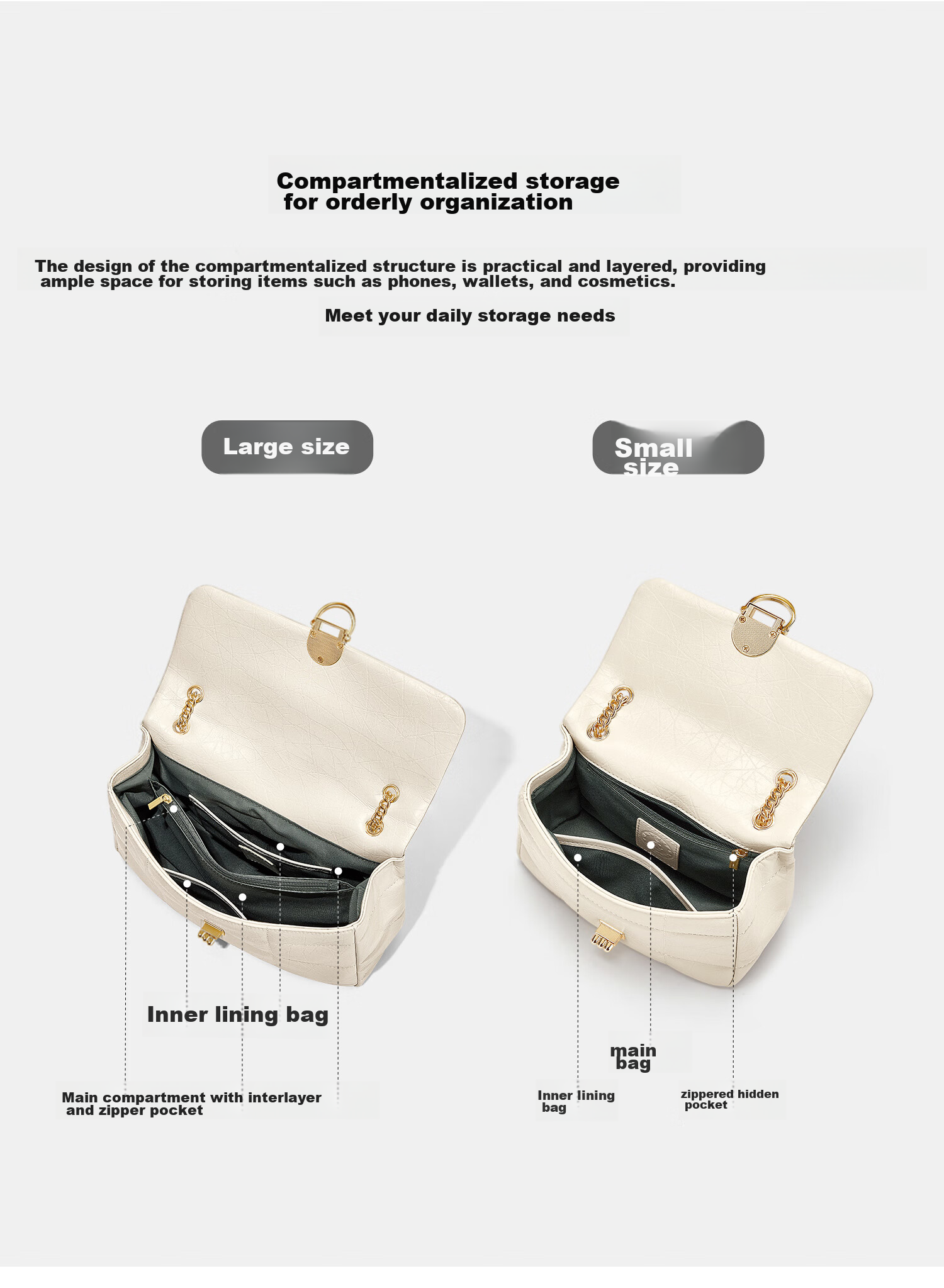 Cnoles [Celebrity Style] Crossbody Bag, Women's Underarm Shoulder Bag, 2026 Latest Model, 520 Gift for Girlfriend 12