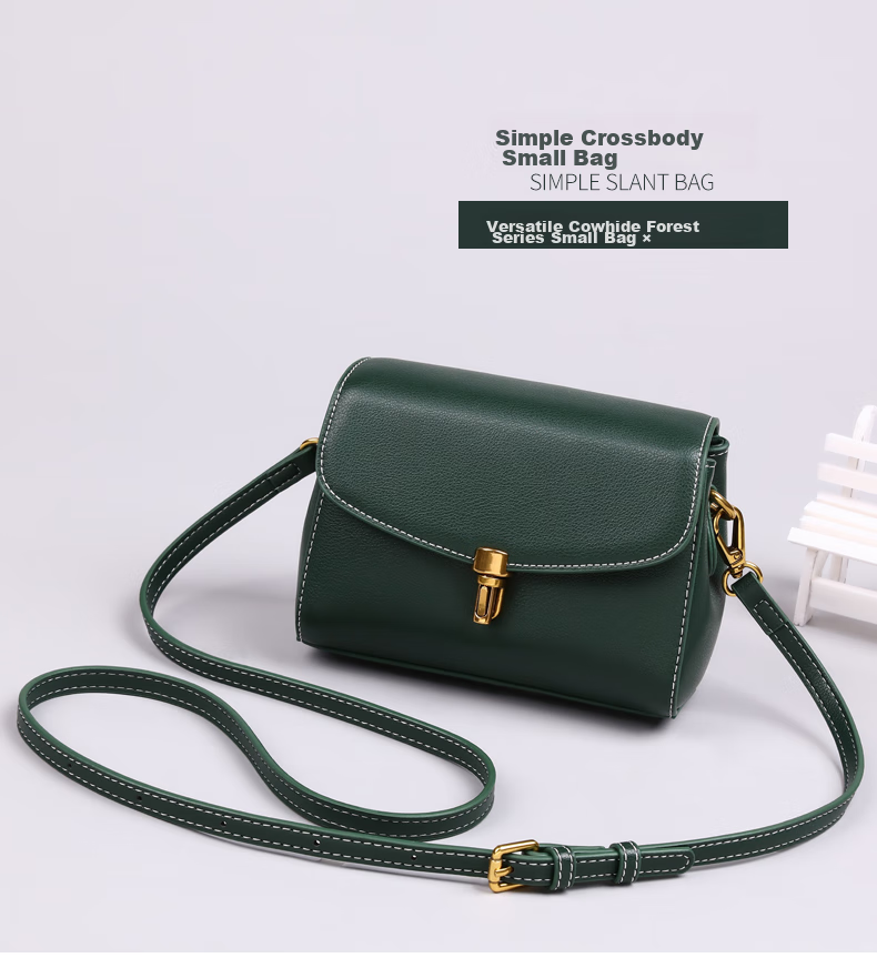 Viney Women's Handbag, Cowhide Crossbody Bag, Stylish Shoulder Phone Bag, Practical Birthday And Mother's Day Gift for Mom 1