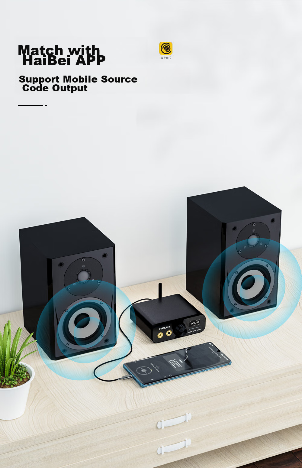 TempoTec BHD Pro Dual-Core Portable Decoding Headphone Amplifier with 4.4mm+3.5mm/usb Sound Card, DSD512/MQA Type-C, Adjustable Volume, Black 9