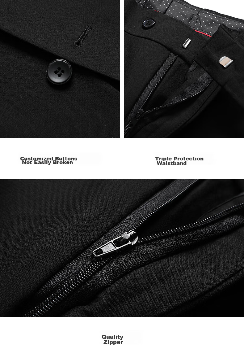 FIRS Men's Suit Set, Slim Fit Professional Formal Wear, Business Attire for Groomsmen And Groom, Wedding Attire for Me 22