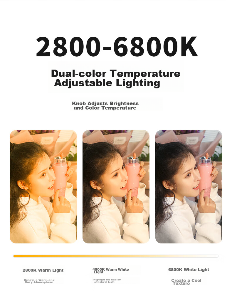 Hakutatz XL-200W Deep Softbox Kit, Live Streaming Fill Light, Professional Photography Lighting, Soft Sunlight Lamp, Continuous Light, Children's Photo And Video Portrait, Streamer Clothing Light Box Equipment 14