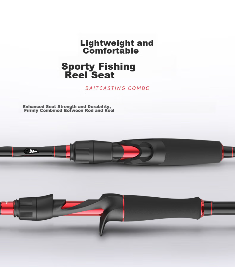 KastKing Lure Rod Set, Complete Long-Distance Casting Set, Water Drop Reel, Bass Fishing Rod Handle, Carbon Fiber Casting Rod 13