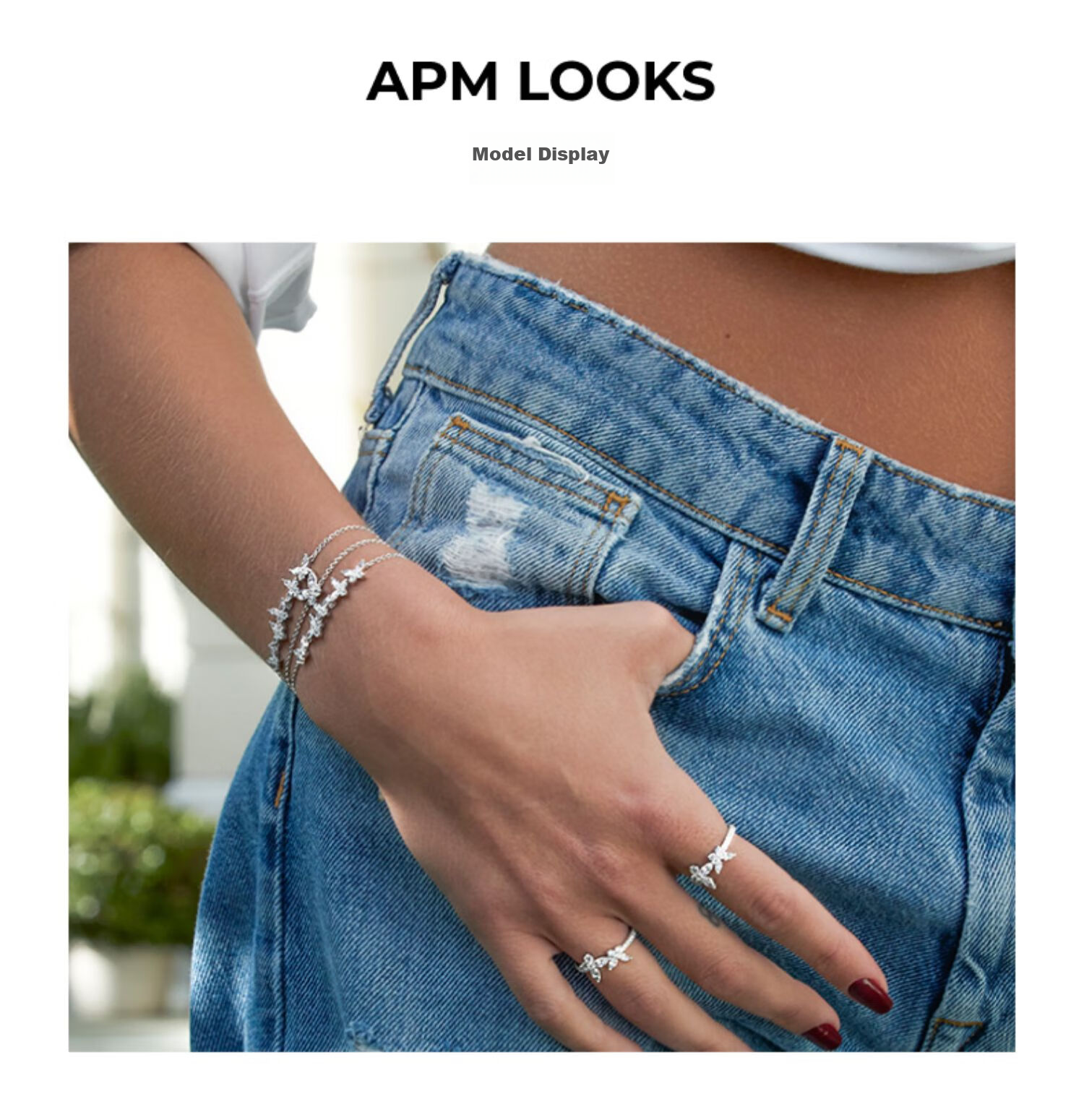 APM Monaco Butterfly Adjustable Bracelet, Niche Luxury High-End Feel, Birthday Gift for Girlfriend Or Wife 6