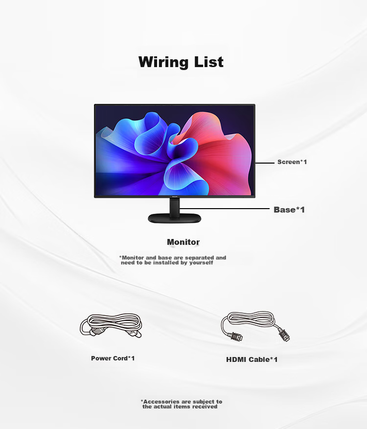 PHILIPS 27-Inch 1080P HD Office Monitor, IPS Hard Anti-Blue Light Eye Protection, 99.9% SRGB, 100Hz HDMI+VGA Computer Display Screen 27B2N2100 17