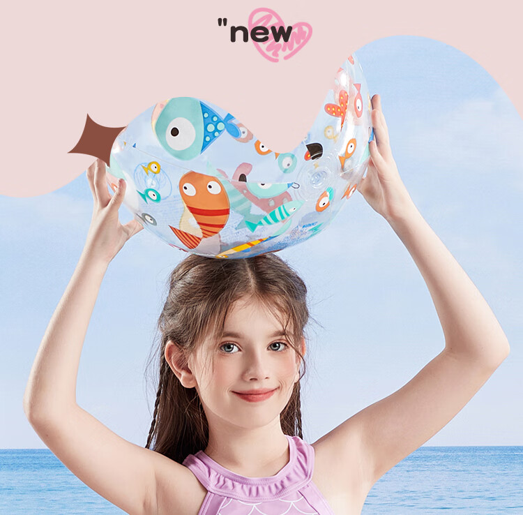 MIZUNO Children's Swimsuit, Cute Mermaid Princess Style with Skirt for Girls, Sun Protection One-Piece Swimwear for Older Kids, Hot Spring Bathing Suit A3402 Purple 150 19