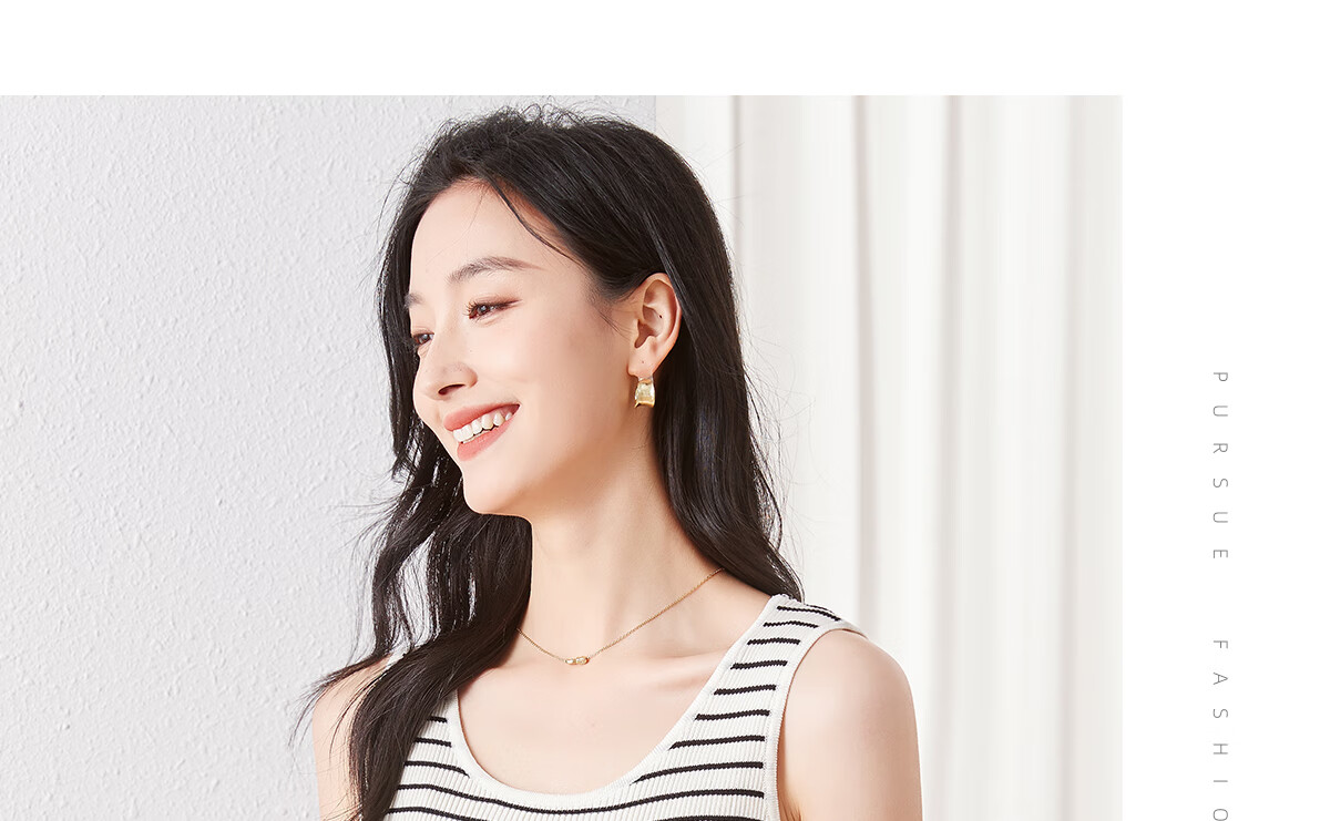 Chushen Spring And Summer Knitted Vest for Women, Simple And Versatile, Large U-Neck Design, Fashionable Inner And Outer Wear Top S62T294 8