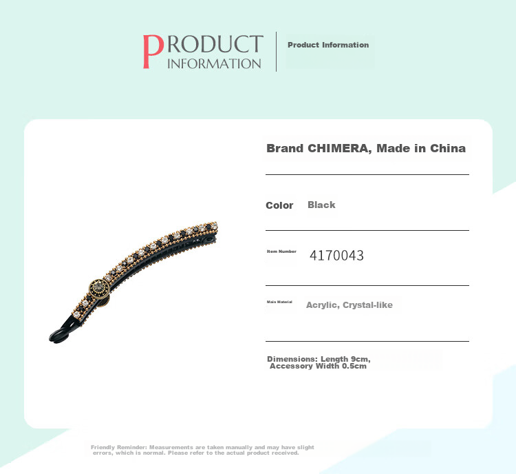 CHIMERA Hair Bun Maker, Elegant Back of Head Hair Tie, Twist Clip, Claw Clip, Vertical Clip, Hair Accessory, Birthday Gift for Wome 2