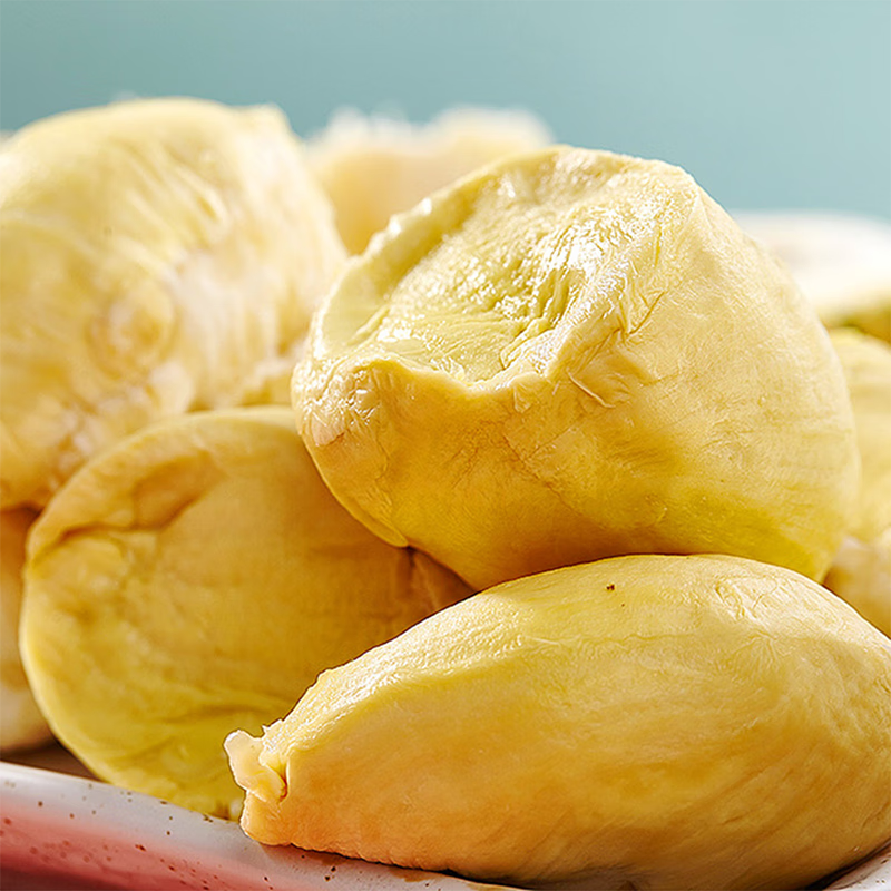 佳农泰国冷冻金枕榴莲肉净重900g/袋 生鲜新鲜水果礼盒