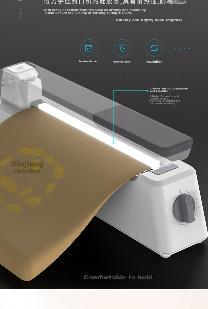 Deli Hand-Pressed Sealing Machine, Laminator, Laminating Machine, Home Plastic Bag Food Sealer, Plastic Sealer for Packaging Bags And Tea Bags, Sealing Packaging Machine 16499 7
