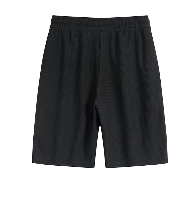 GENIOLAMODE Men's Shorts, Everyday Basic Solid Color, Drawstring, Loose Fit, Casual Comfortable Versatile Five-Point Pants 8