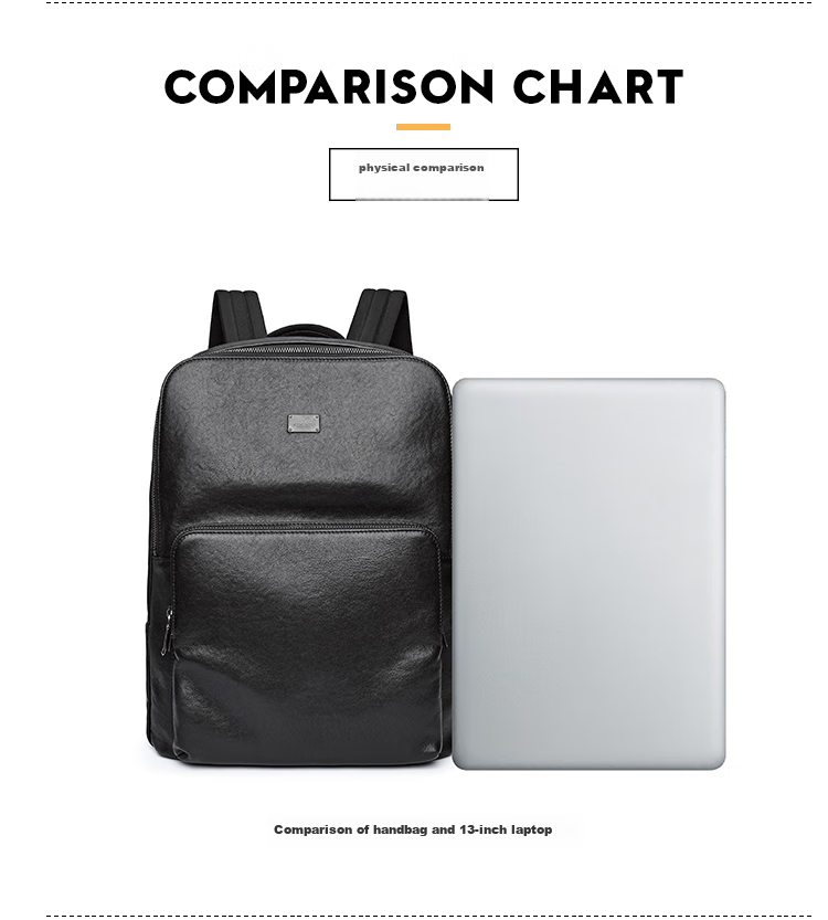 Goldlion Backpack, Outdoor Travel Bag for Men, Large Capacity Laptop Bag, Men's Bag, Schoolbag, Birthday Gift 10