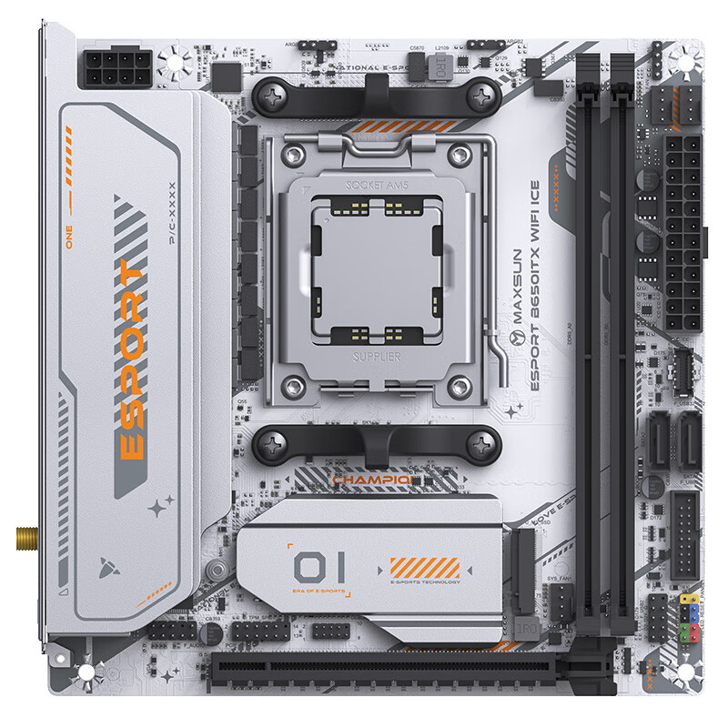 Материнская плата MAXSUN MS-eSport B650ITX WIFI ICE DDR5 AM5 Mini-ITX