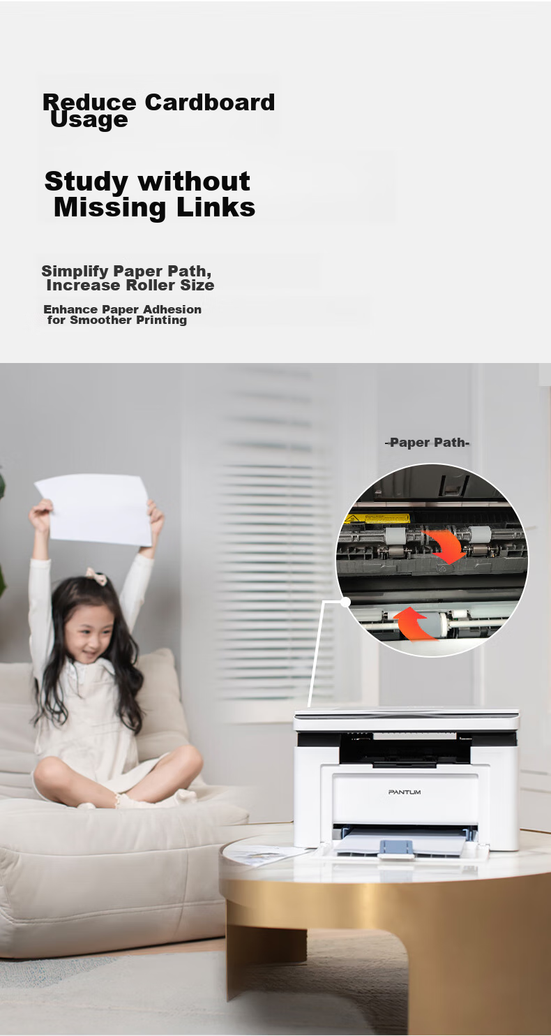 PANTUM M6202W Youth Edition Laser Printer All-In Copier Scanner for Home Wireless Mobile Printing Student Homework Printer 21