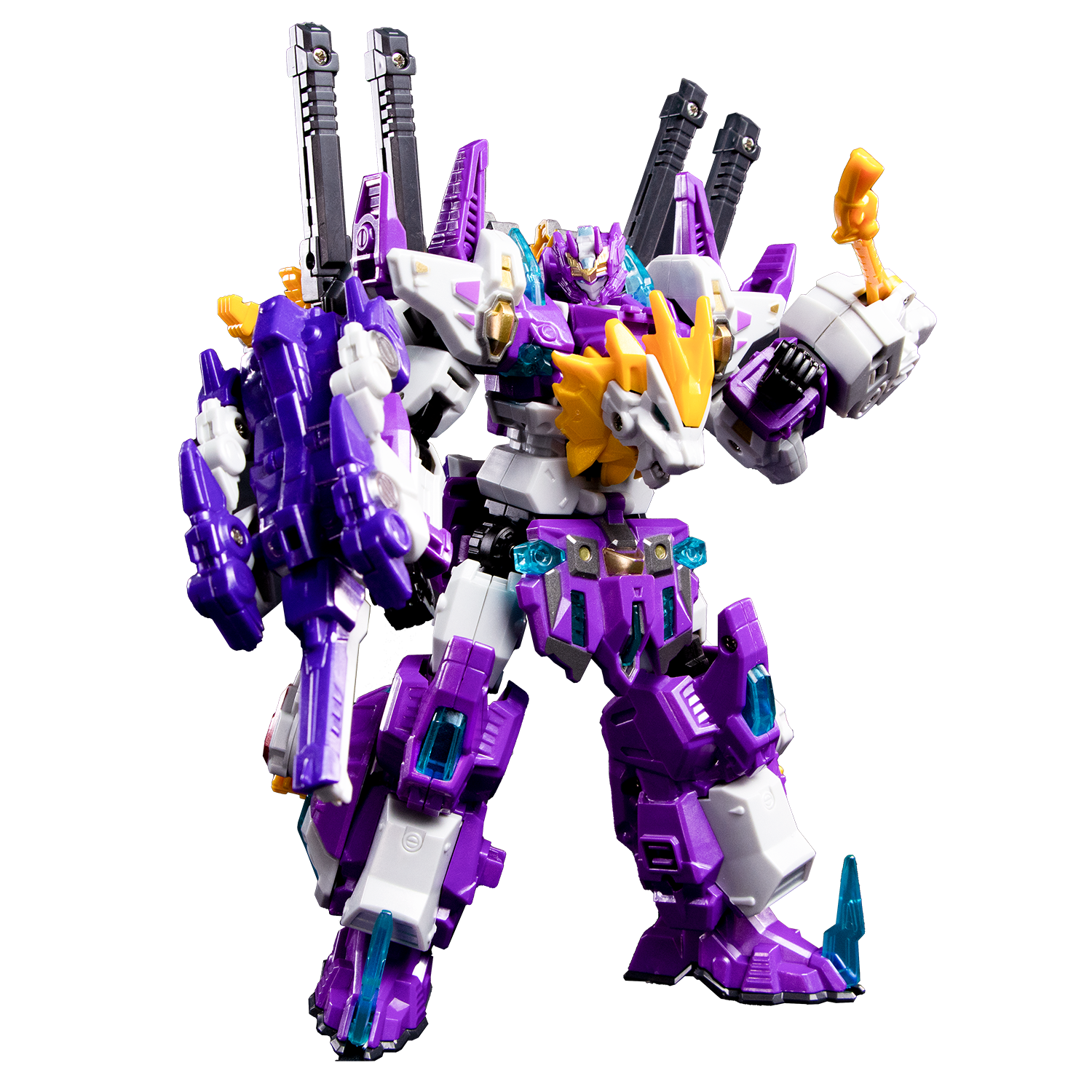 DISON Transforming Alliance 5 Beast Spirit Armored Battle Pulsar Da Triple Combination Robot, Transformers Toy, Birthday Gift for Boys