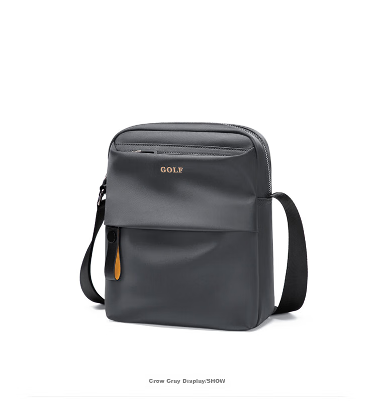 GOLF Shoulder Bag for Men, Casual Crossbody Bag, Phone And IPad Bag, Water-Resistant Commuter Sports Messenger Bag, Gift for Boyfriend 19