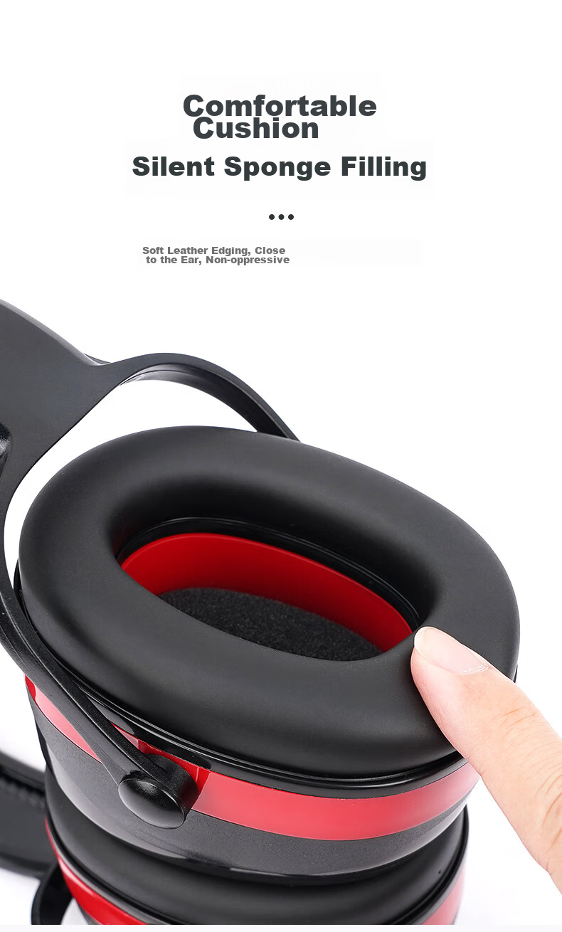 Jiansi Noise-Reducing Earmuffs for Work Protection And Shooting 6