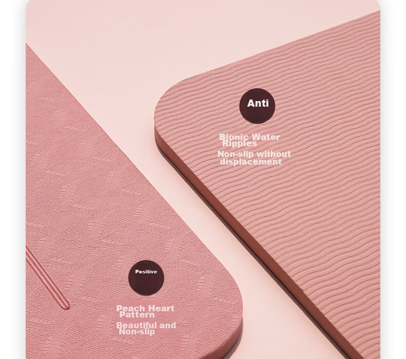361° Yoga Mat TPE Plank Mat Elbow and Knee Protection Mat Meditation Soundproof Shock Absorption Cushion Home Small Kneeling Pad 8