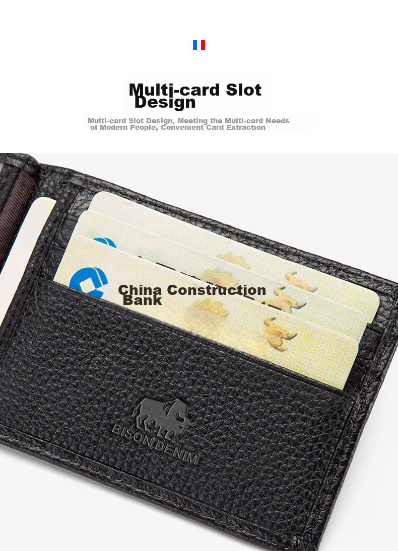 Meizhouyeniou Driver's License Holder, Leather Card Holder, Top-Grain Cowhide Wallet, Black Birthday Gift for Boyfriend 7