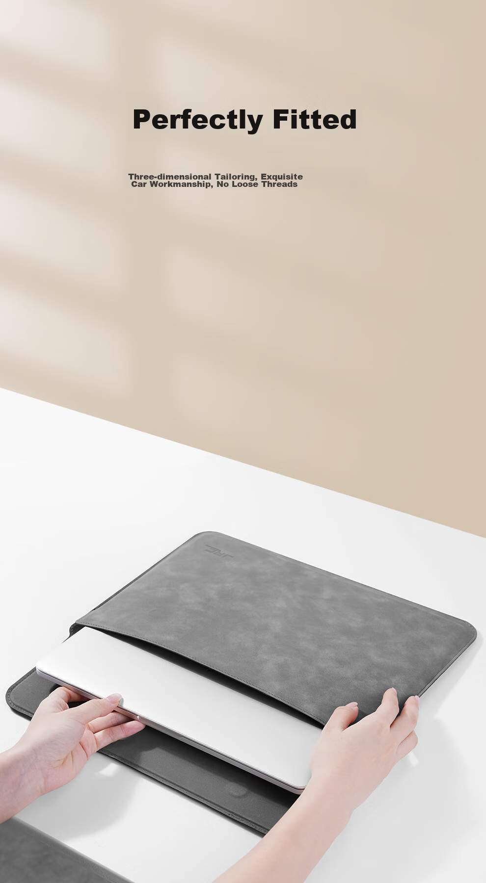 Jichuan Laptop Sleeve, Notebook Inner Case, 14-Inch Protective Cover, Storage Bag, Suitable for Apple MacBook Pro, Honor Huawei MateBook, Lenovo ThinkPad Xiaoxin, HP 4