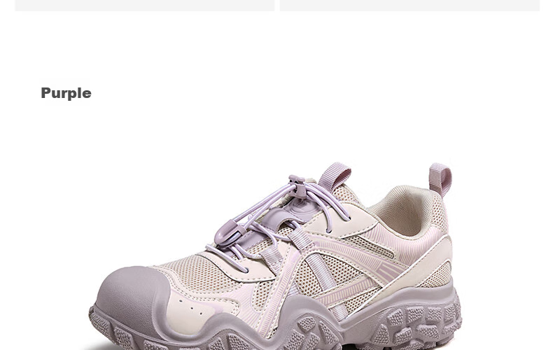 CAMEL Brand, Cute And Adorable Women's Outdoor Thick-Soled Casual Shoes, Versatile Hiking And Mountaineering Shoes, P24A245634, Apricot Color, Size 37 35