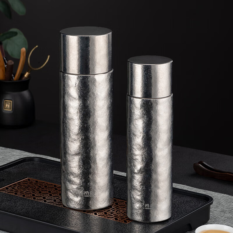 HEENOOR Pure Titanium Insulated Tea Pot Outdoor Travel Portable Home Brewing Tea Cup XN-T380 Yunhai Wusong 700mL