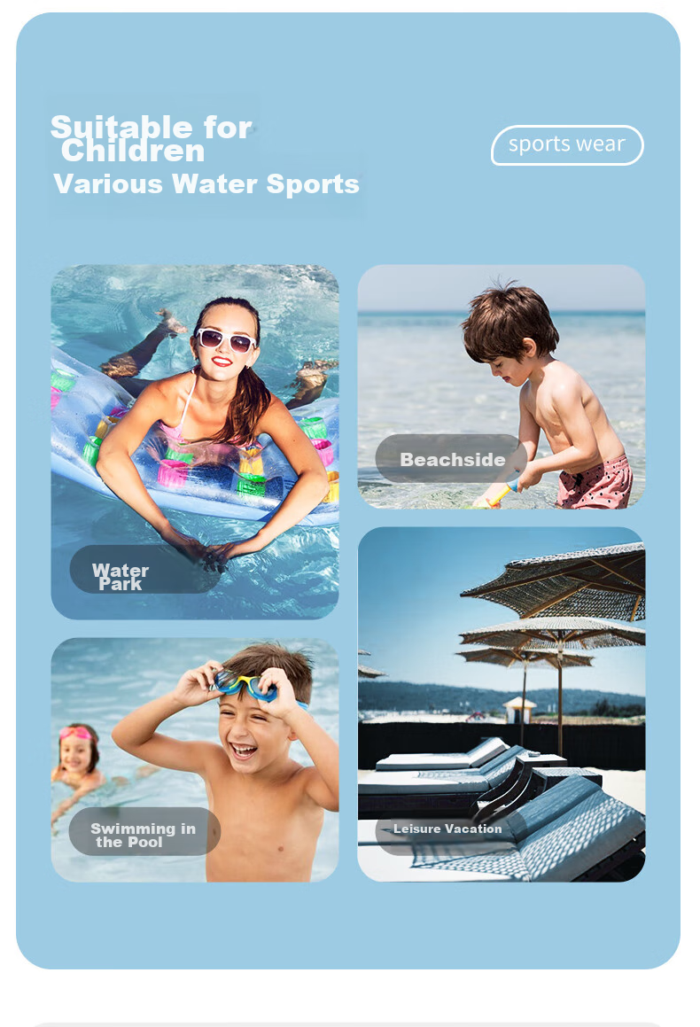 Suanshi Kids Boys Swimwear Chlorine-Resistant Quick-Dry Five-Point Swimming Trunks Professional Training Sun-Protective Swim Shorts Black 160 10