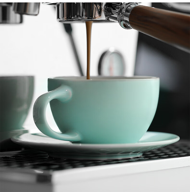 MHW-3BOMBER Bomber [Gift] Ceramic Coffee Mug, Latte Art Cup, Cup And Saucer Set, Instagram-Friendly, Retro High-End Feel, Niche 18